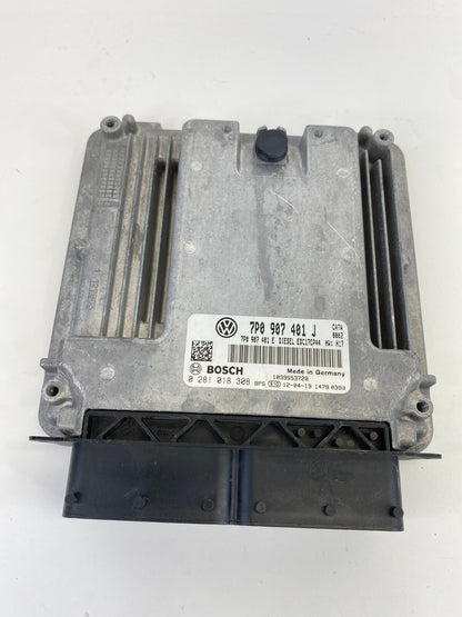 2011 2012 VW Volkswagen Touareg 3.0L Engine Computer Control Module ECM ECU PCM