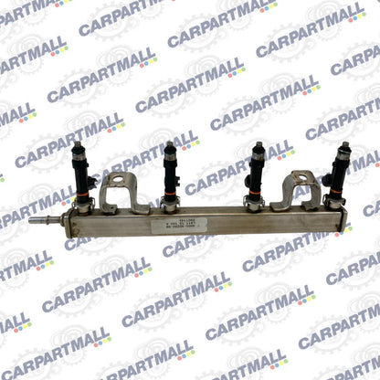 08-11 FORD FOCUS 13-20 FUSION FUEL INJECTION RAIL W/ INJECTORS 4M5G-9D280-DB OEM