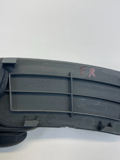 2013-2015 CHEVY SPARK FRONT RIGHT PASSENGER DOOR BOLT HOLE TRIM COVER 96680937