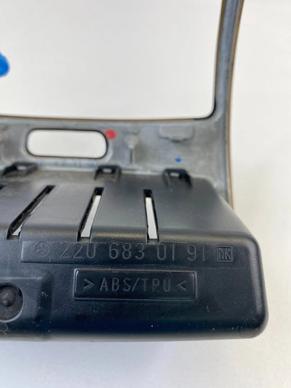 2000-2006 MERCEDES-BENZ S500 S430 REAR CENTER CONSOLE COVER TRAY BOX COMPARTMENT