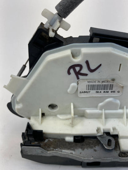 12-14 VOLKSWAGEN PASSAT REAR LEFT SIDE DOOR LOCK LATCH ACTUATOR 5K4839015G OEM