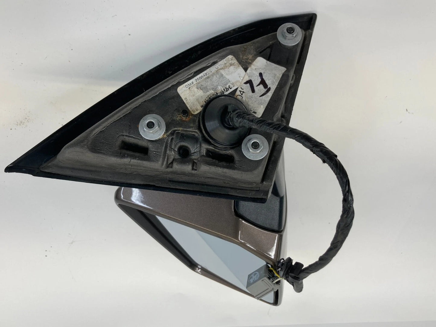 09-14 GMC ACADIA LEFT DRIVER SIDE VIEW POWER MIRROR TURN SIGNAL HEATED 25884987