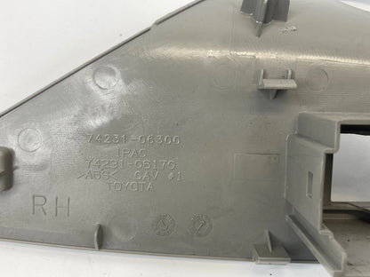 10 11 TOYOTA CAMRY FRONT RIGHT SIDE DOOR WINDOW SWITCH BEZEL TRIM 74231-06300