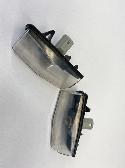 2004-2015 TOYOTA PRIUS REAR TRUNK LICENSE PLATE LIGHT LAMP PAIR SET OEM