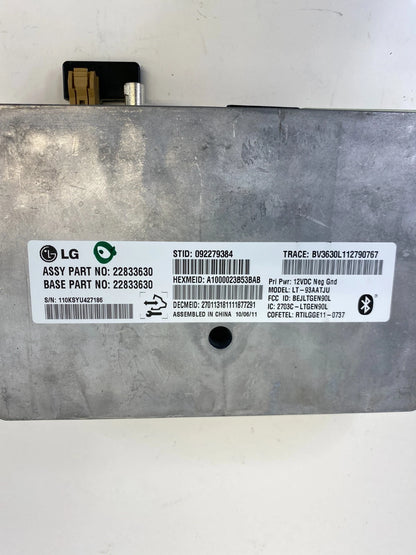 2012-2015 CHEVROLET SONIC ONSTAR BLUETOOTH CONTROL MODULE 22833630 OEM
