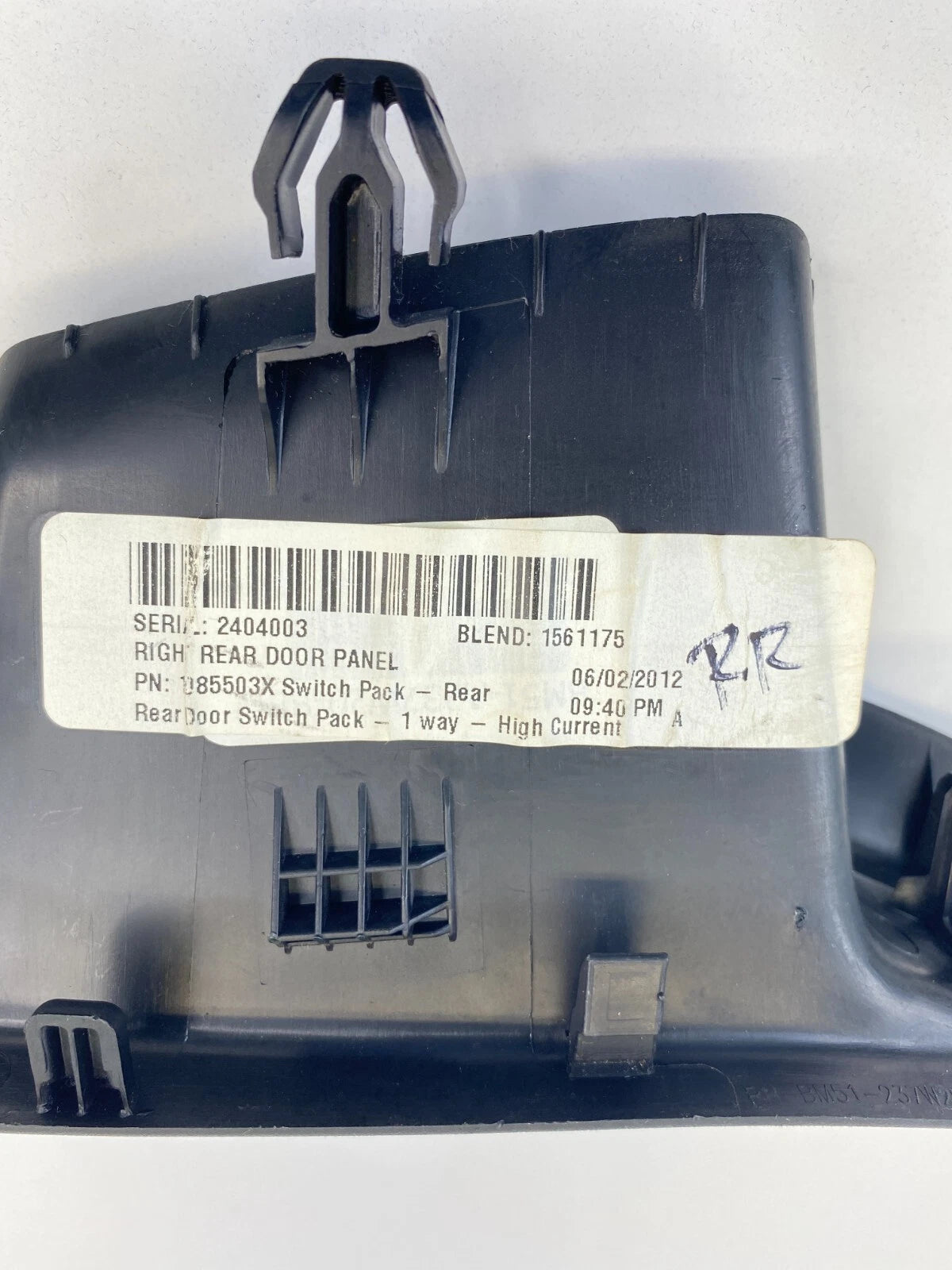 2012-2018 FORD FOCUS REAR RIGHT DOOR WINDOW SWITCH & BEZEL TRIM BM51237W20BA OEM