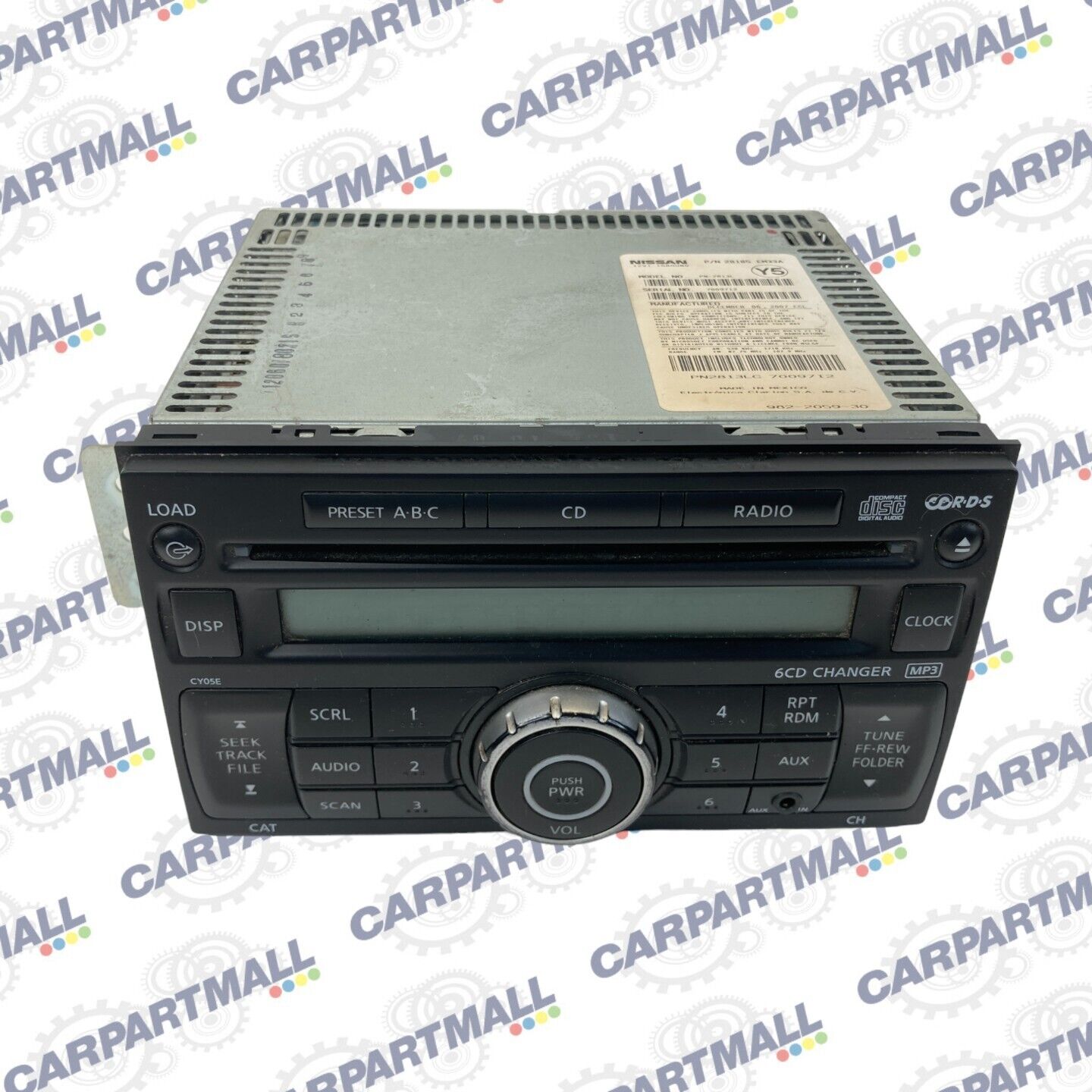 2007-2012 Nissan Versa Radio Stereo AM/FM Receiver CD Disc Player 28185-EM33A