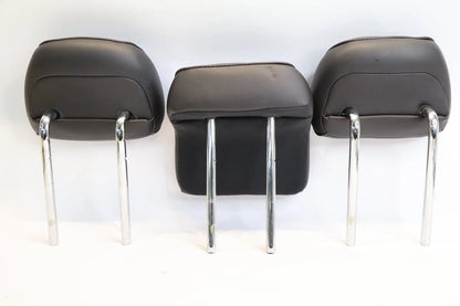 2013-2015 FORD FUSION REAR 2ND ROW HEAD REST HEADREST BLACK SET OF 3 OEM FACTORY