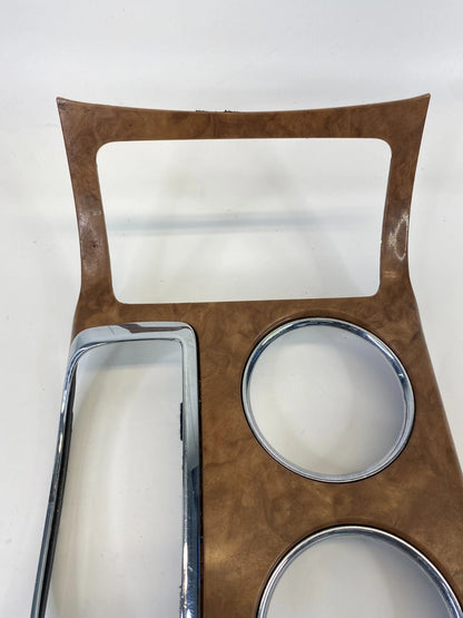 2008-2012 BUICK ENCLAVE FRONT CENTER CONSOLE SHIFTER SURROUND BEZEL TRIM OEM