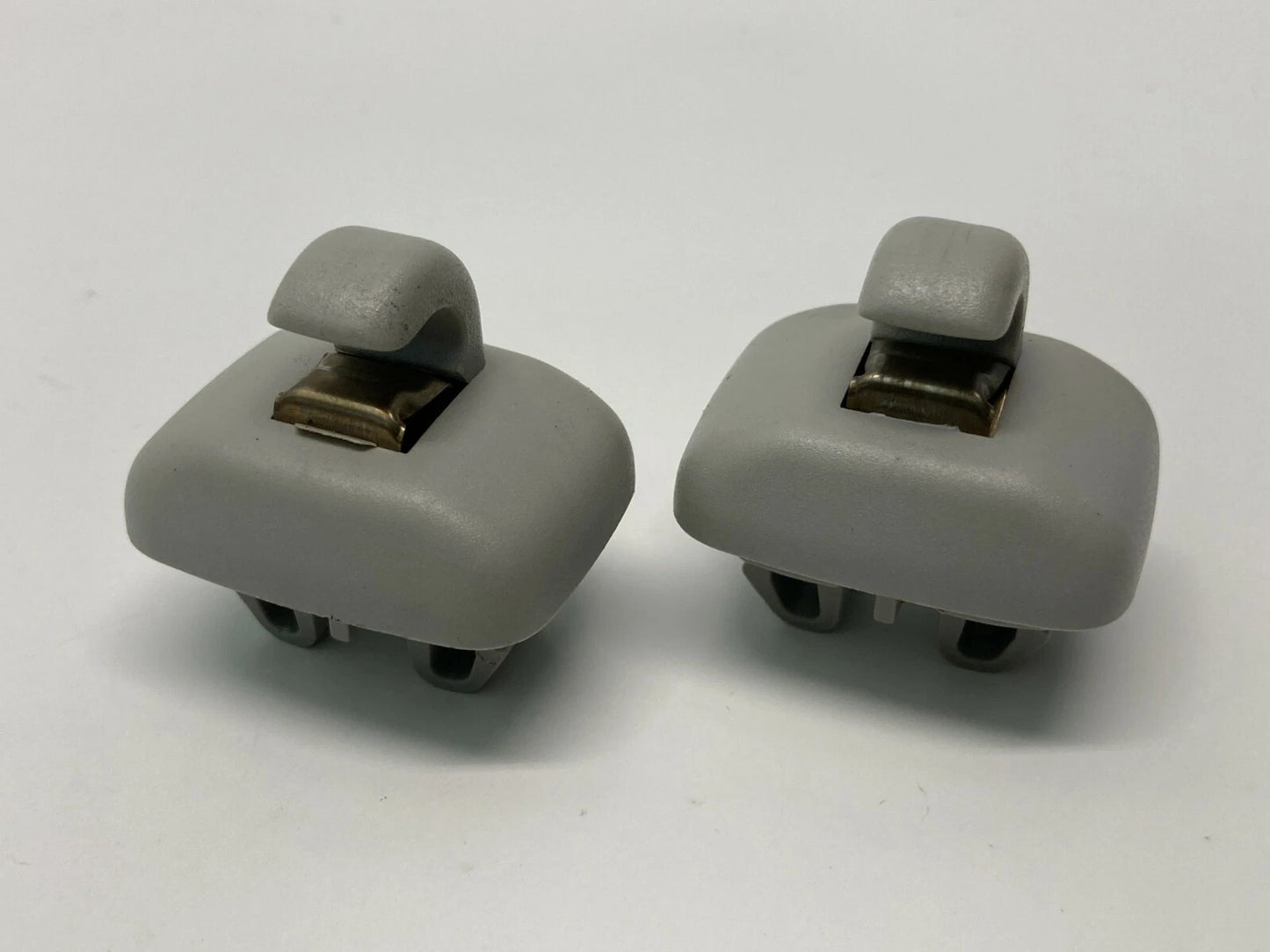 1998-2004 AUDI A6 QUATTRO SUNVISOR LEFT & RIGHT SUN VISOR SET CLOTH W/ HOMELINK