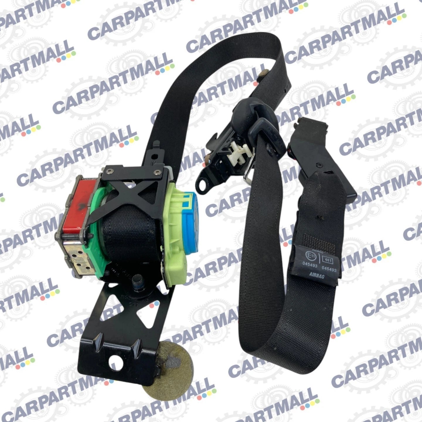 2003-2011 SAAB 9-3 93 SEDAN FRONT RIGHT PASSENGER SEAT BELT RETRACTOR ASSEMBLY
