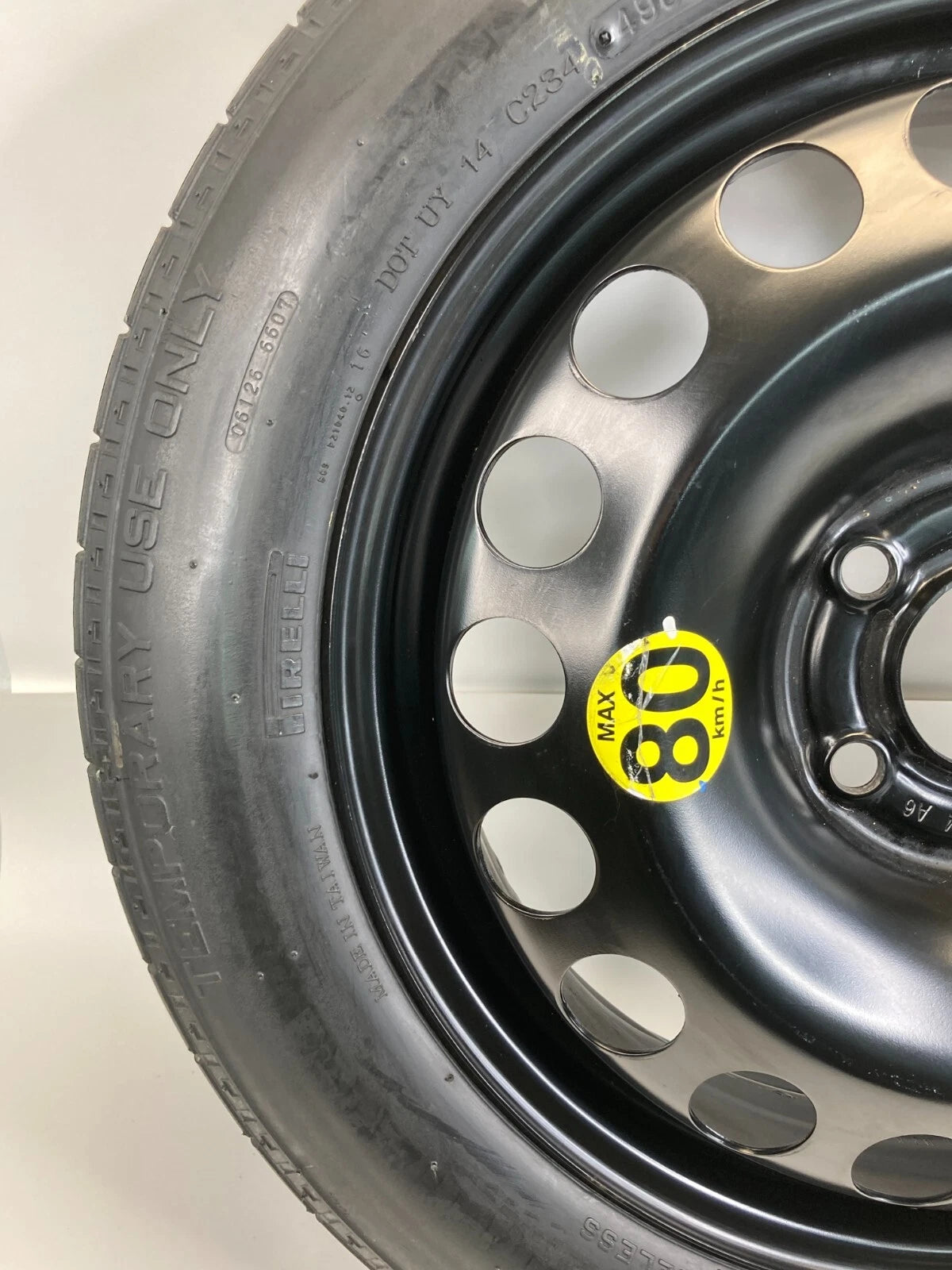 2003-2011 SAAB 9-3 COMPACT DONUT EMERGENCY SPARE TIRE RIM T125/85 R16 99M OEM