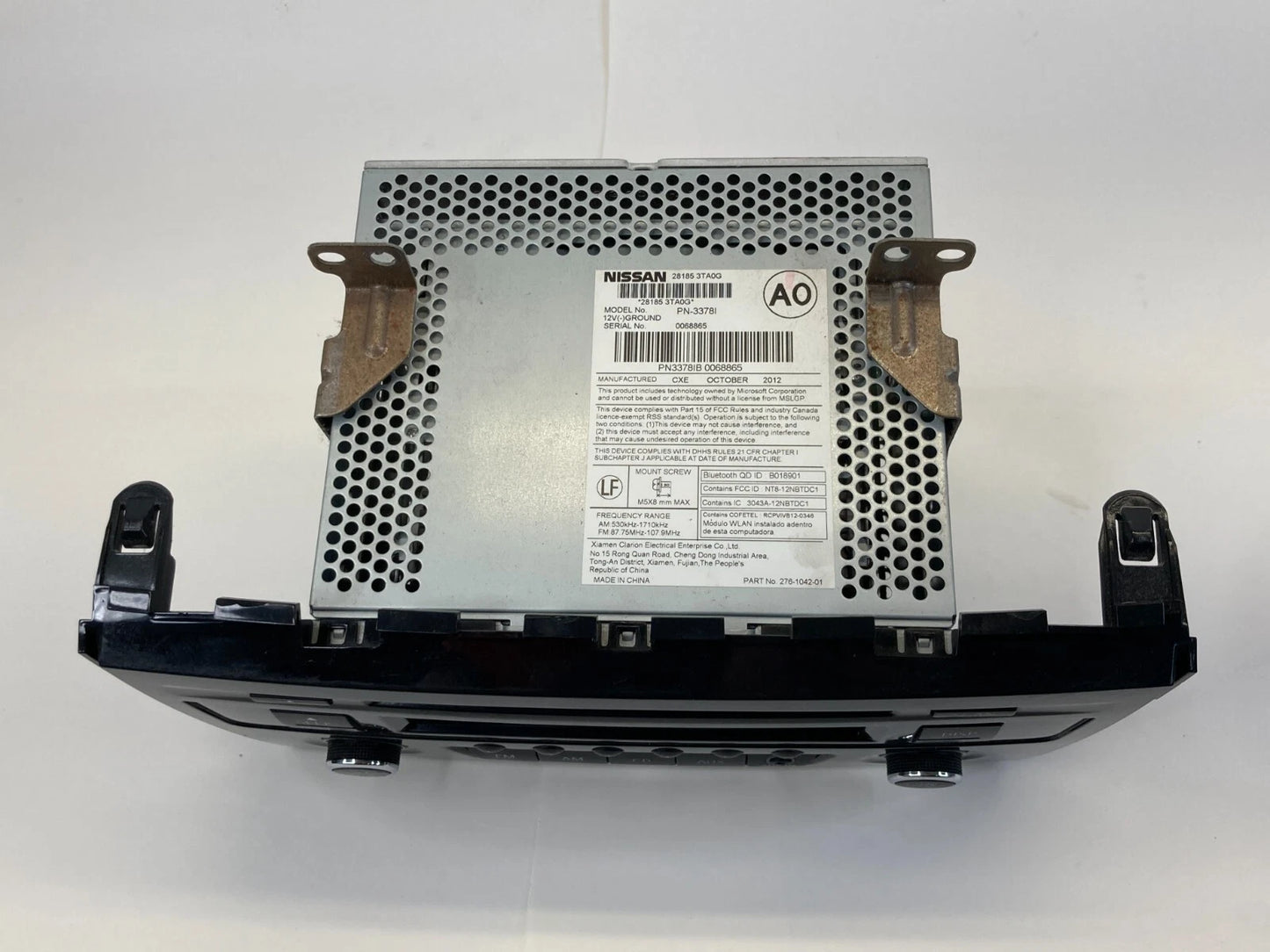 2013-2015 Nissan Altima Radio AM/FM AUX CD Disc Player Receiver 28185-3TA0G