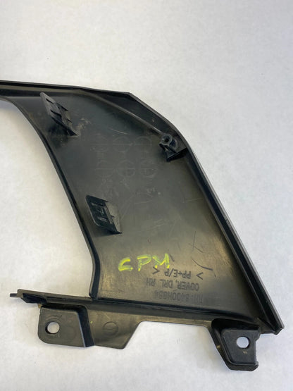 2018 2019 MITSUBISHI OUTLANDER SPORT FRONT RIGHT BUMPER MOLDING 6400H864 OEM