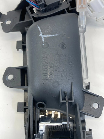 2009-2016 AUDI A4 QUATTRO REAR LEFT SIDE INTERIOR DOOR HANDLE W LOCK SWITCH OEM