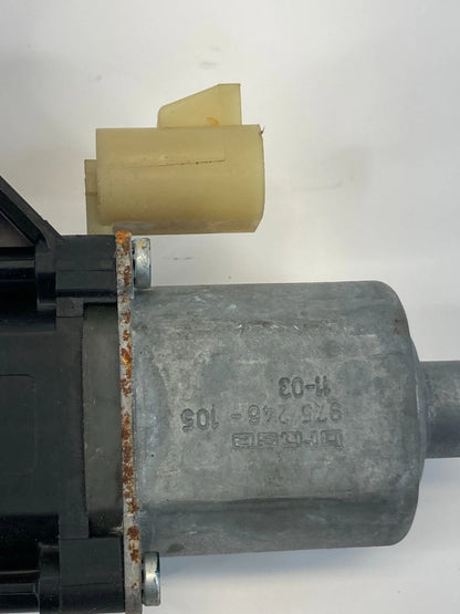 2007-2012 GMC ACADIA REAR LEFT SIDE POWER DOOR WINDOW MOTOR 0130822365 OEM