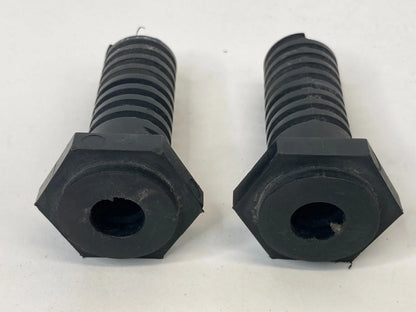 2008-2014 DODGE AVENGER FRONT HOOD BUMPER RUBBER ADJUSTMENT PAIR SET OEM
