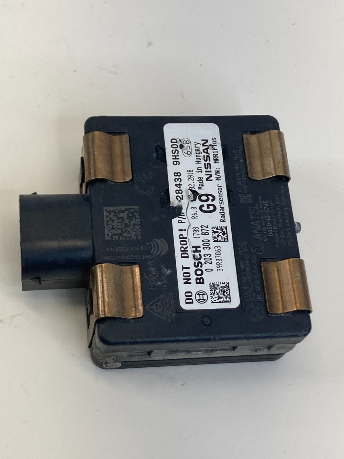 2015-2017 Nissan Quest Cruise Distance Sensor Control Module 28438-9HS0D OEM