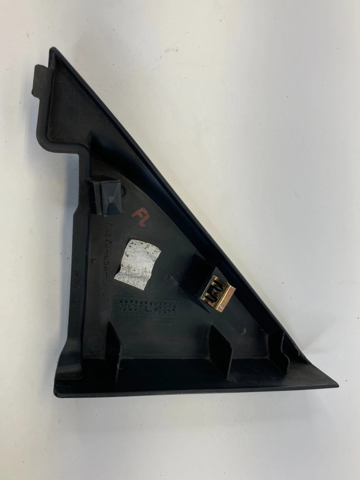 01-05 HONDA CIVIC FRONT LEFT INNER DOOR PANEL MIRROR COVER CORNER 76270S5A0030