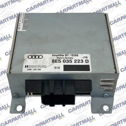 06-08 AUDI A4 QUATTRO RADIO STEREO AUDIO AMPLIFIER AMP MODULE 8E5035223D OEM