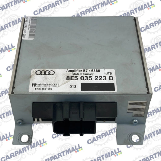 06-08 AUDI A4 QUATTRO RADIO STEREO AUDIO AMPLIFIER AMP MODULE 8E5035223D OEM