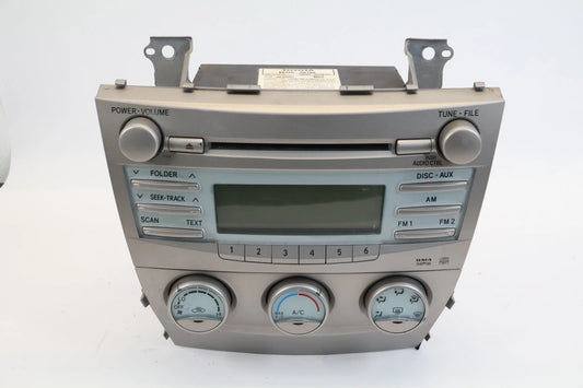 2007-2009 TOYOTA CAMRY RADIO CD PLAYER MP3 AUX W/ CLIMATE CONTROL 86120-06181