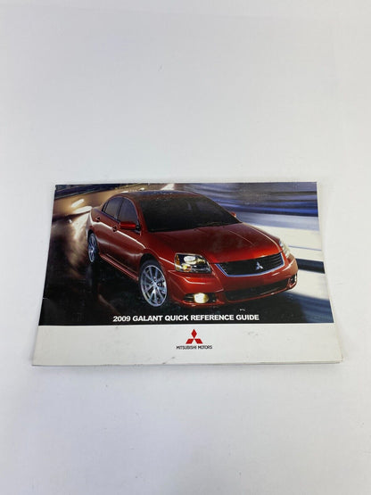 2009 09 Mitsubishi Galant Ralliart Owner's Manual Warranty Guide Set OEM