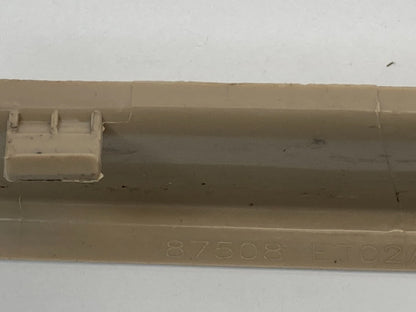 2007-2009 NISSAN SENTRA RIGHT INNER SIDE FRONT LEFT SEAT TRACK END COVER TRIM