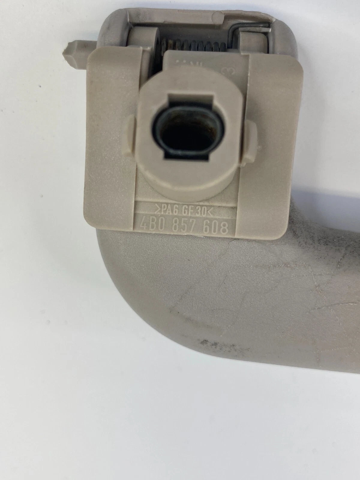98-01 AUDI A6 QUATTRO REAR LEFT SIDE ROOF INNER GRAB GRIP HANDLE 4B0857608 OEM