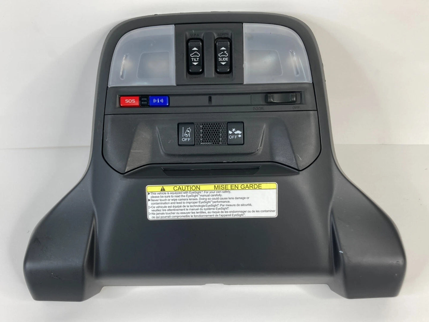 2017 2018 SUBARU IMPREZA OVERHEAD CONSOLE LIGHT LAMP W/ BEZEL COVER TRIM OEM