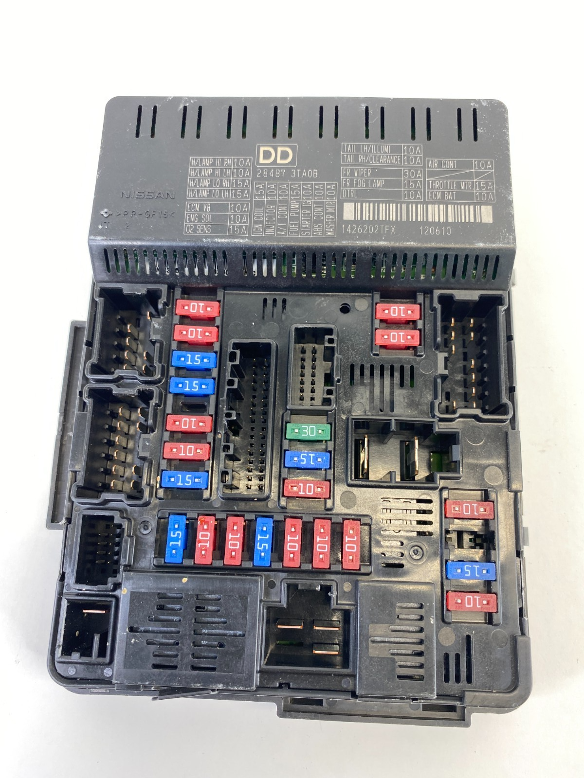 2013-2015 Nissan Altima 3.5L Engine Junction Fuse Relay Box Fusebox 284B7-3TA0B