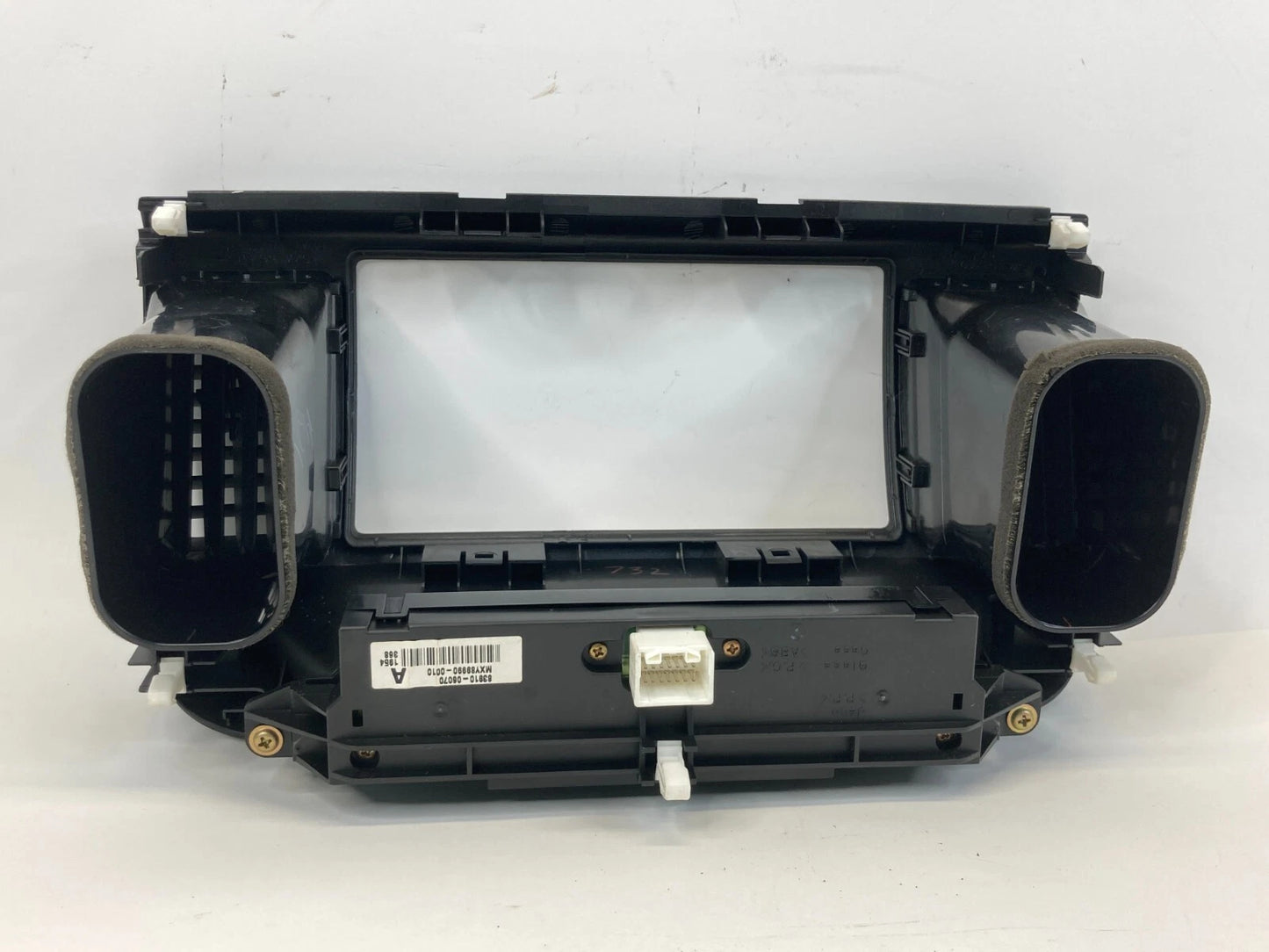 2004-2006 TOYOTA CAMRY DASH RADIO CLOCK BEZEL TRIM PANEL W/AIR VENT OEM