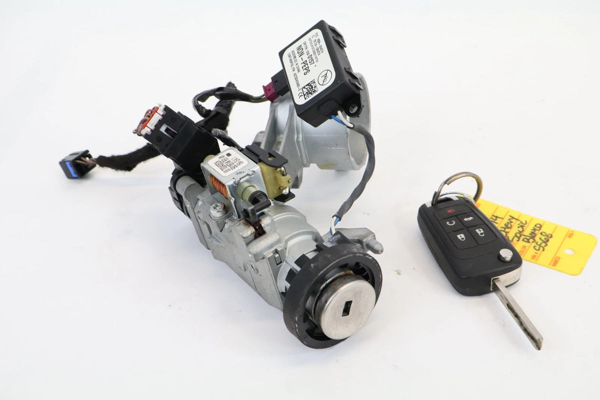 2012-2016 CHEVROLET SONIC IGNITION SWITCH LOCK CYLINDER W/ KEY 13500157 OEM