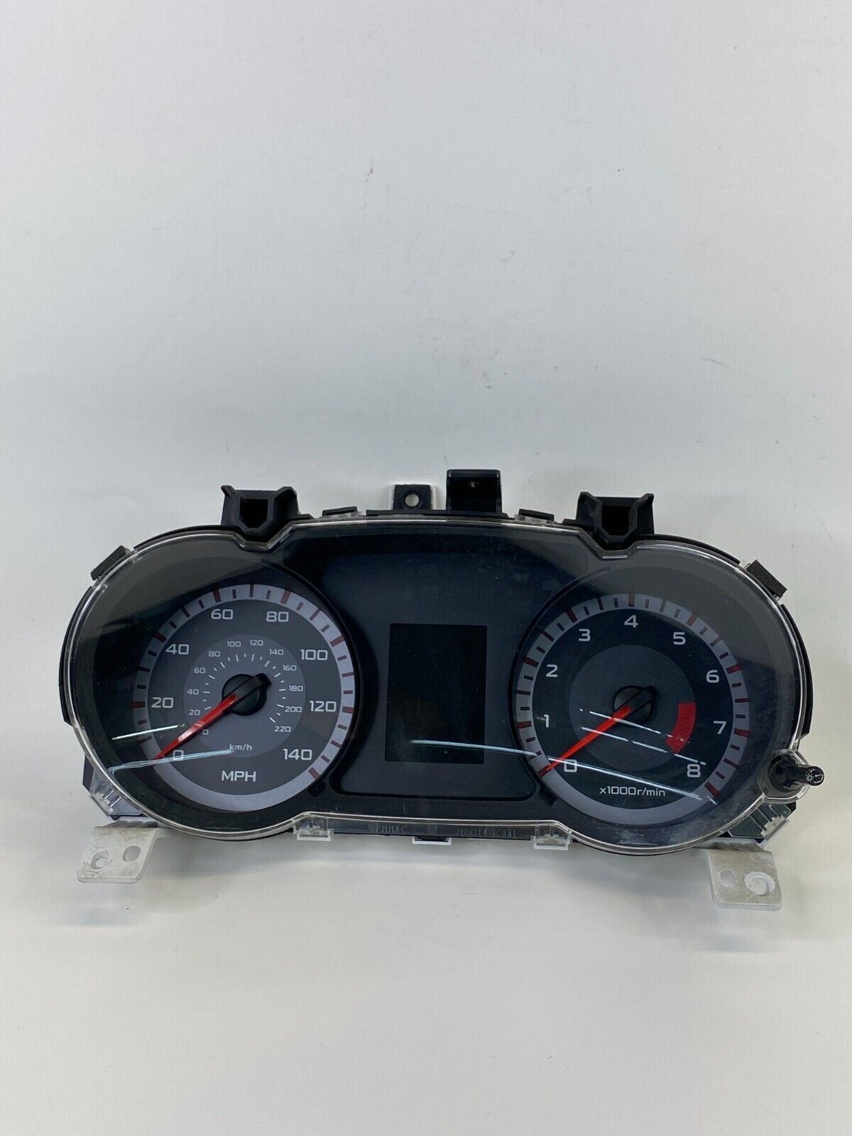 08 09 Mitsubishi Lancer Instrument Cluster Speedometer Gauges 114.3147 Miles OEM