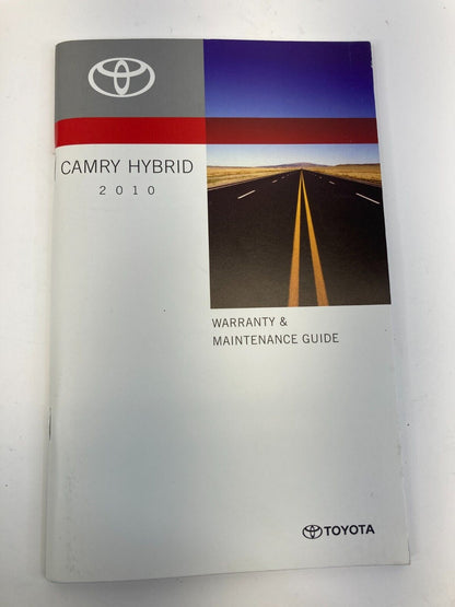 2010 10 Toyota Camry Hybrid Owners Manual Book Information Guide w/ Case OEM