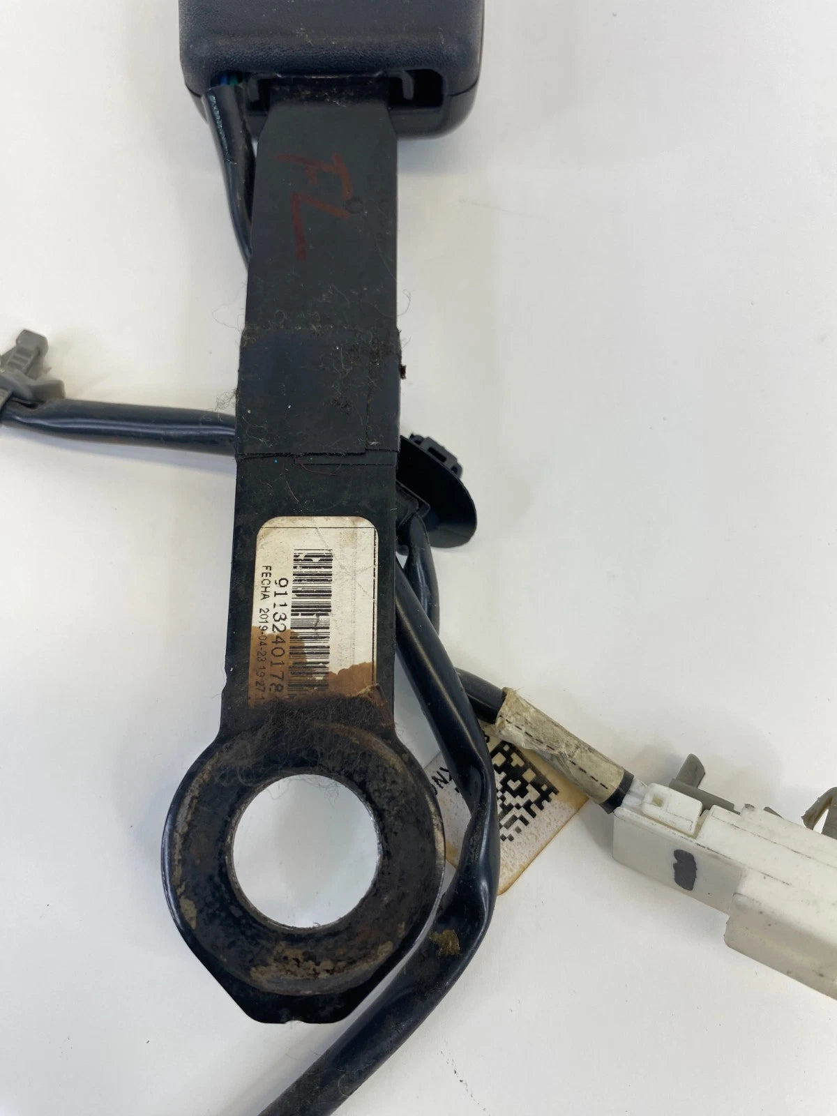 2016-2019 Nissan Versa Front Left Side Seat Belt Buckle Assembly 86843-9KN0B OEM