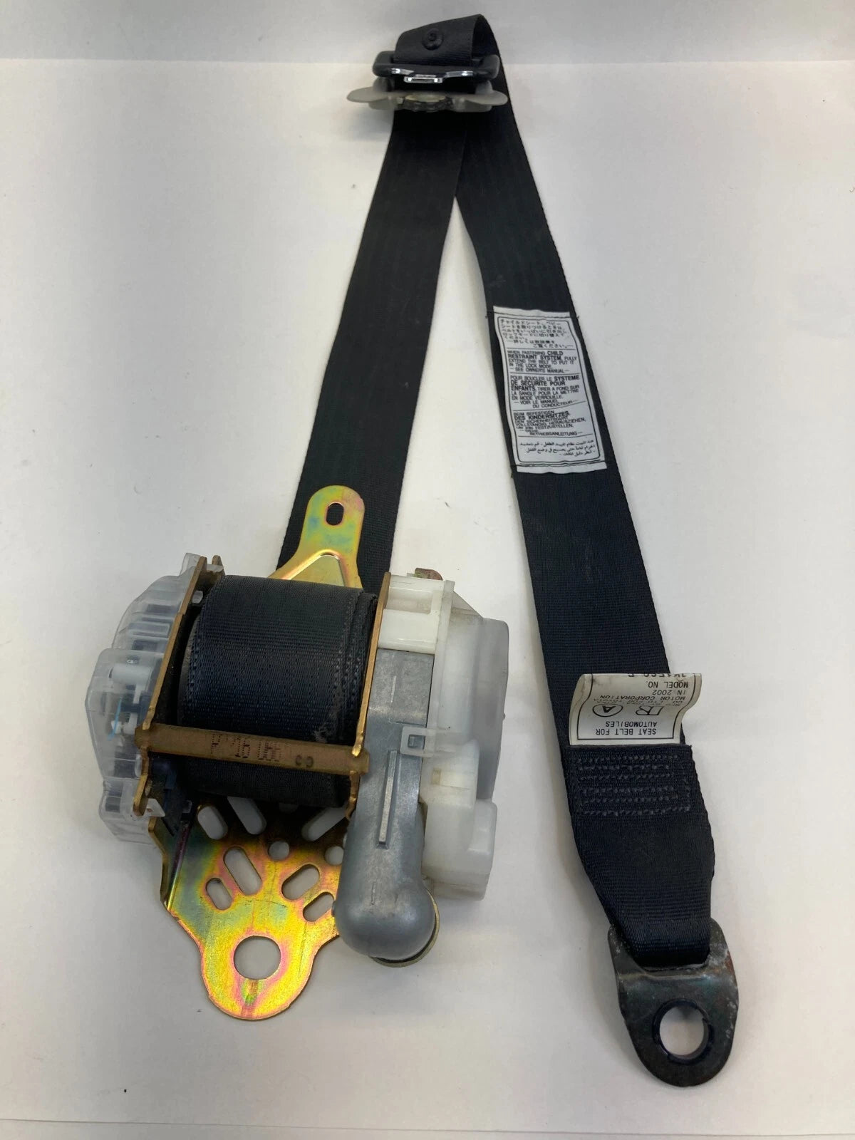 2002 2003 LEXUS ES300 FRONT RIGHT PASSENGER SIDE SEAT BELT RETRACTOR OEM
