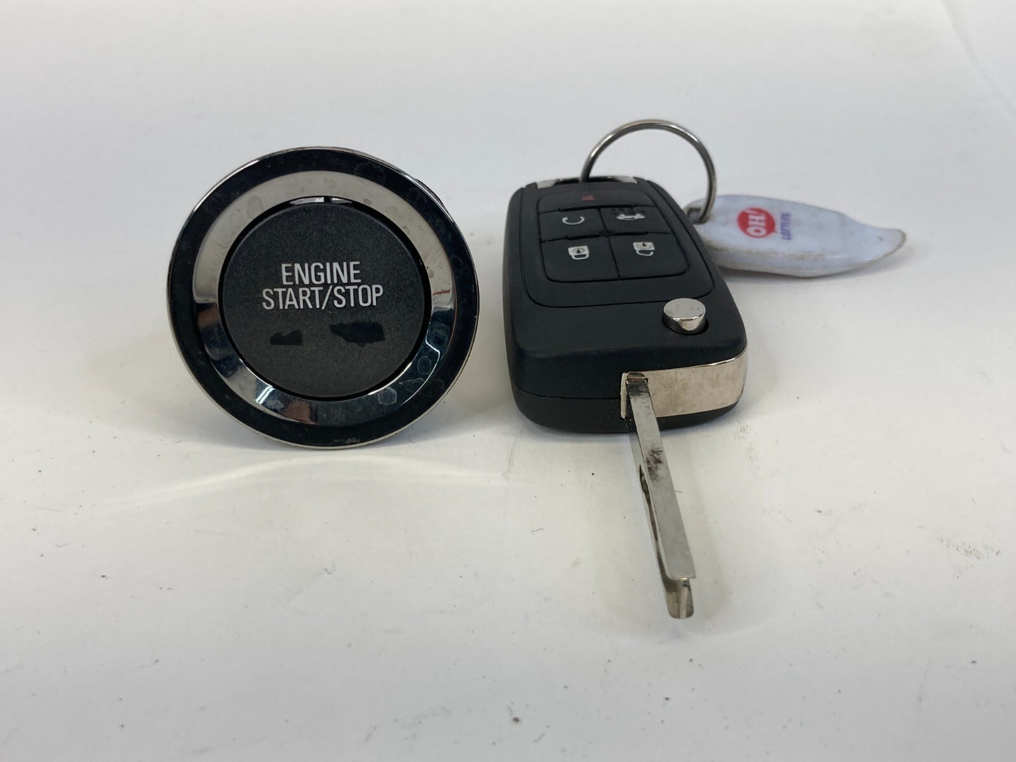 10-16 Buick LaCrosse Ignition Power Start Push Control Switch W Key 20911637 OEM