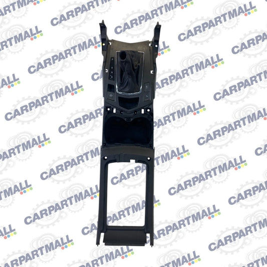 10-12 CADILLAC SRX CENTER CONSOLE UPPER TRIM SHIFTER BOOT BEZEL & CUP HOLDER OEM