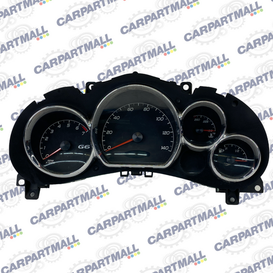 2008 2009 Pontiac G6 Dash Instrument Cluster Speedometer Gauges Unknown Miles