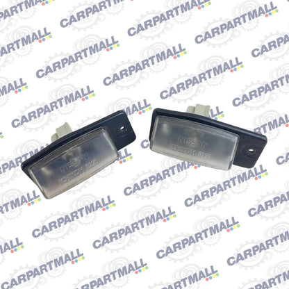 2010 2011 2012 NISSAN SENTRA SEDAN REAR LICENSE PLATE LIGHT LAMP SET PAIR OEM