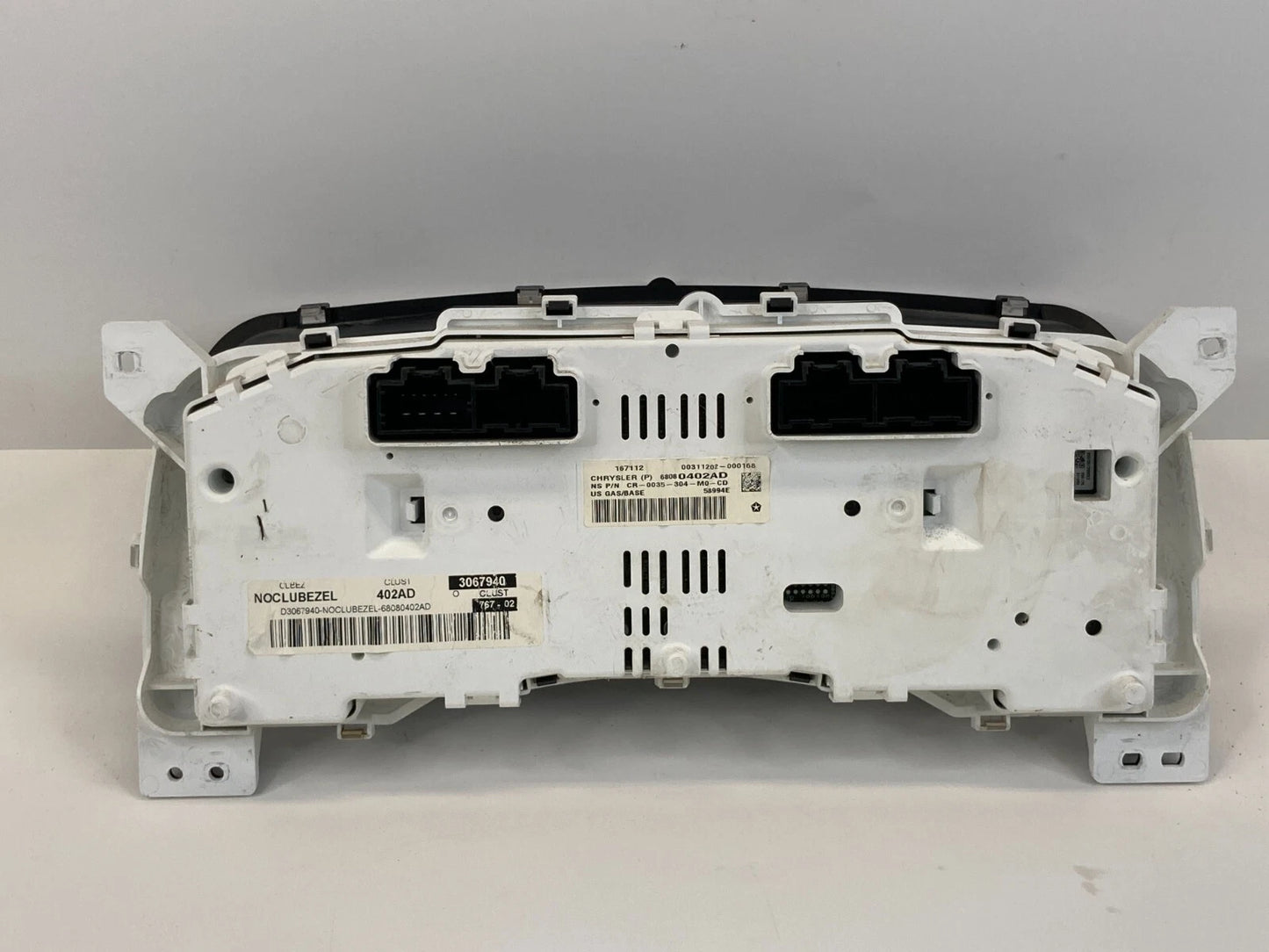 11-13 JEEP PATRIOT INSTRUMENT CLUSTER SPEEDOMETER GAUGES 146K MILES 68080402AD