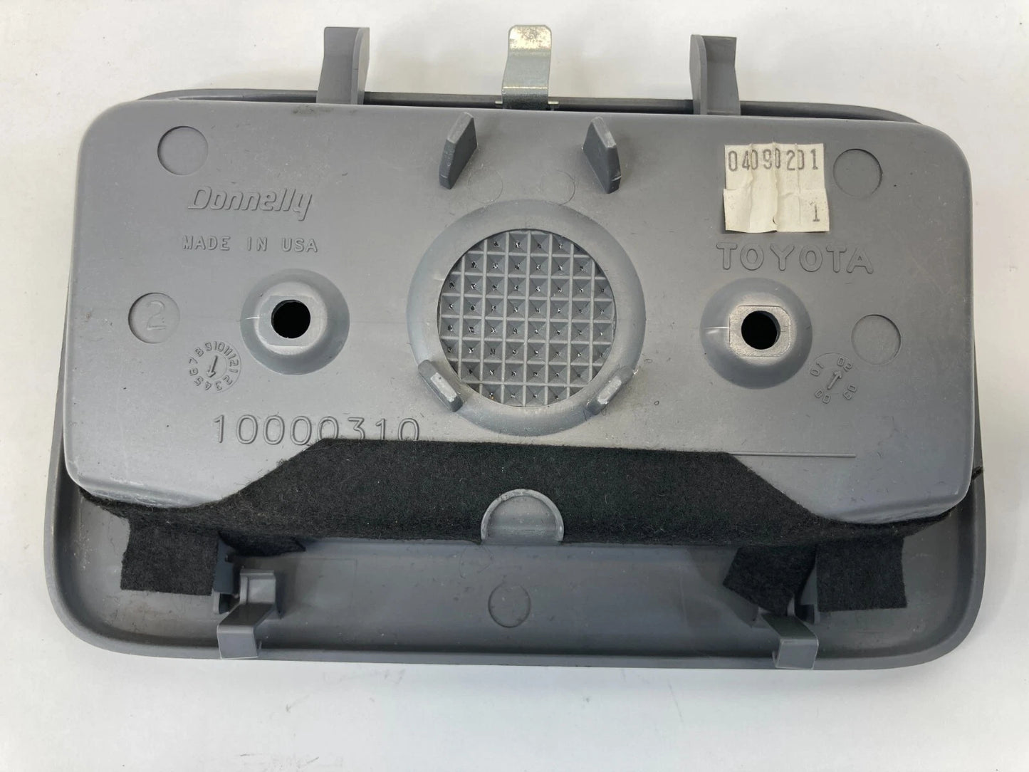 1999-2003 TOYOTA SOLARA ROOF OVERHEAD CONSOLE STORAGE SUNGLASSES BOX 10000310