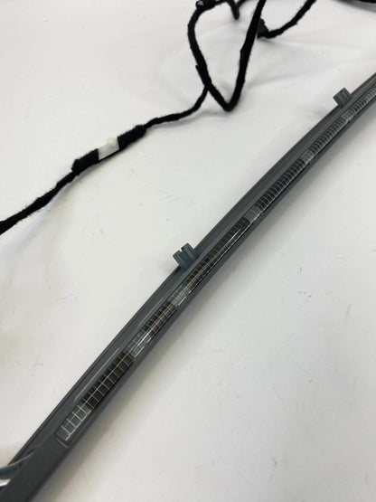 2002-2005 BMW 745I SEDAN REAR LEFT DRIVER SIDE DOOR MOLDING W/ HARNESS 6913147