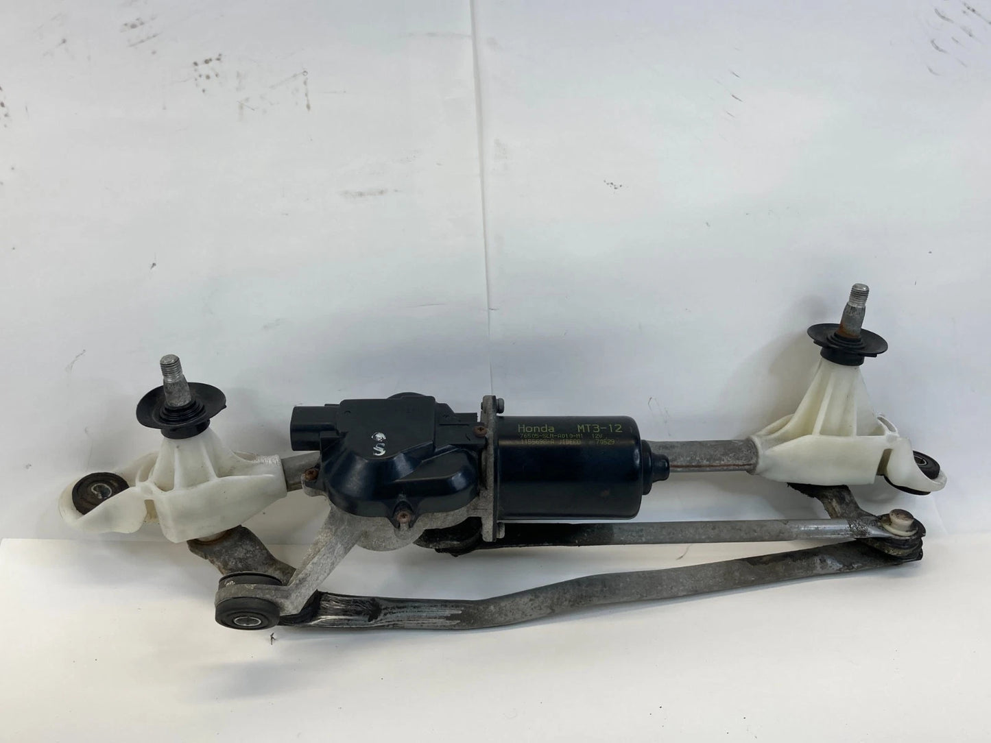 2007 2008 HONDA FIT FRONT WINDSHIELD WIPER MOTOR W/ LINKAGE 76505-SLN-A010-M1