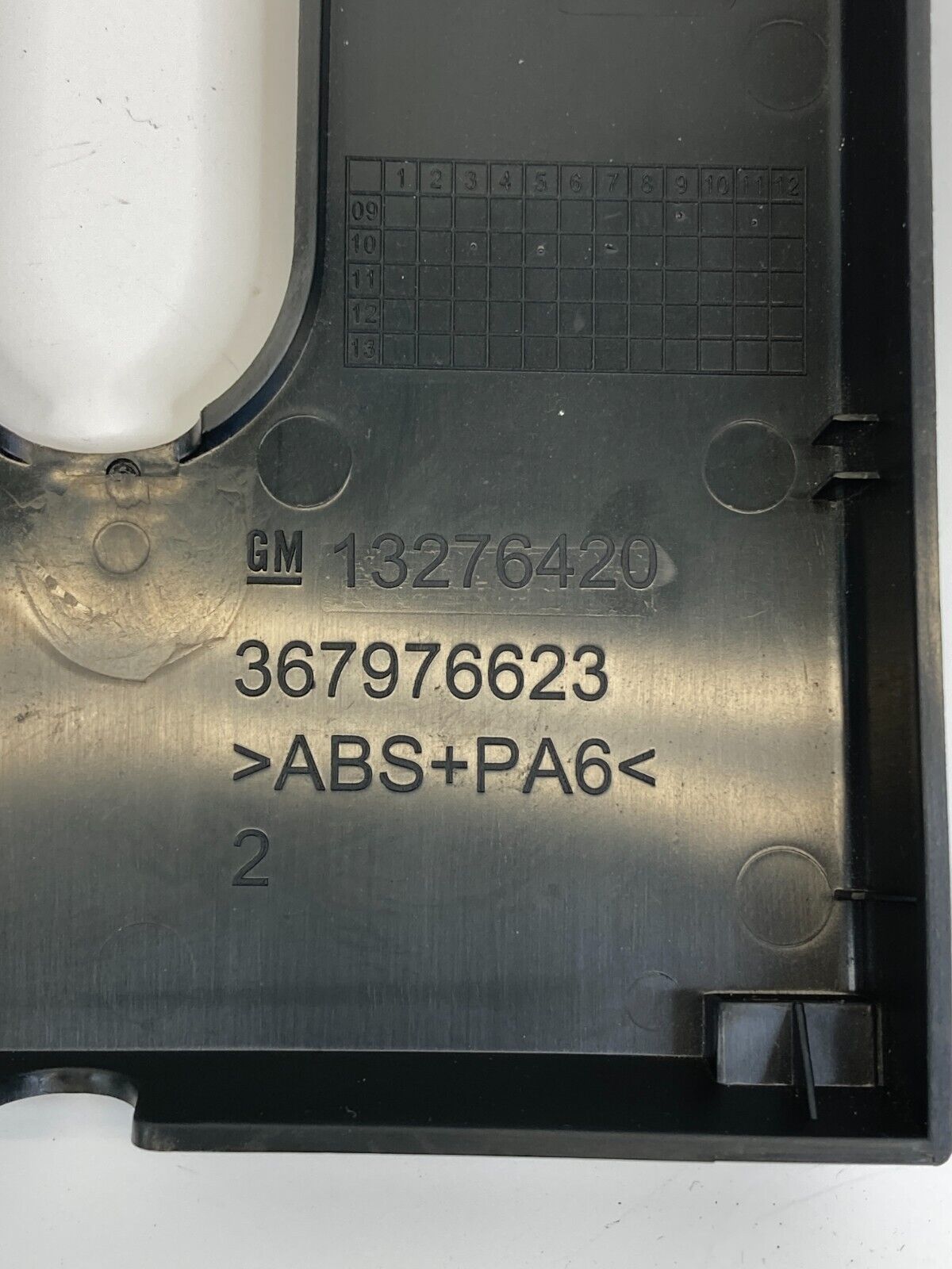 2011-2017 Buick Regal Rearview Mirror Mount Plate Cover Cap Trim 13276420 OEM