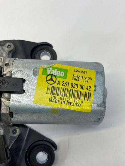 2006-2015 Mercedes-Benz ML350 Rear Glass Windshield Wiper Motor A2518200042 OEM