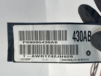 2011-2014 DODGE AVENGER REAR RIGHT SIDE DOOR HARNESS WIRING WIRE 68085430AB OEM