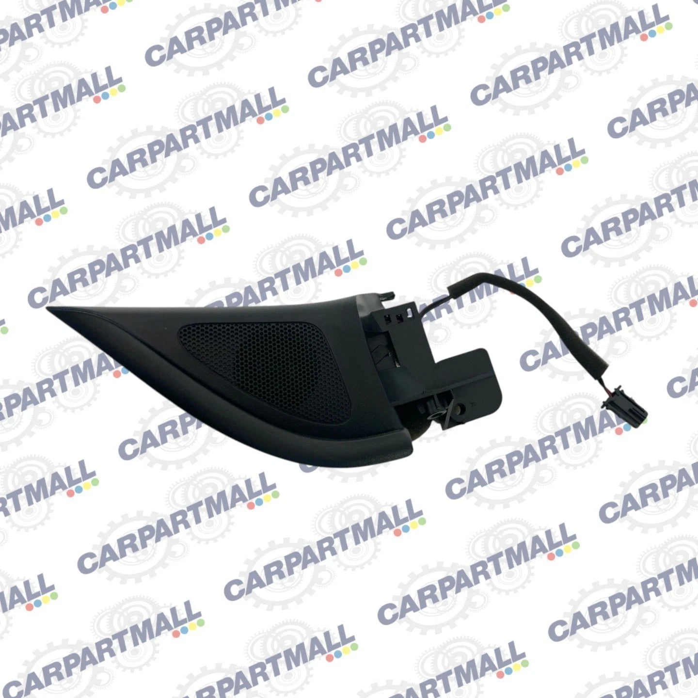 05-10 VW JETTA PASSENGER DOOR MIRROR CORNER TRIM COVER W/ TWEETER SPEAKER OEM