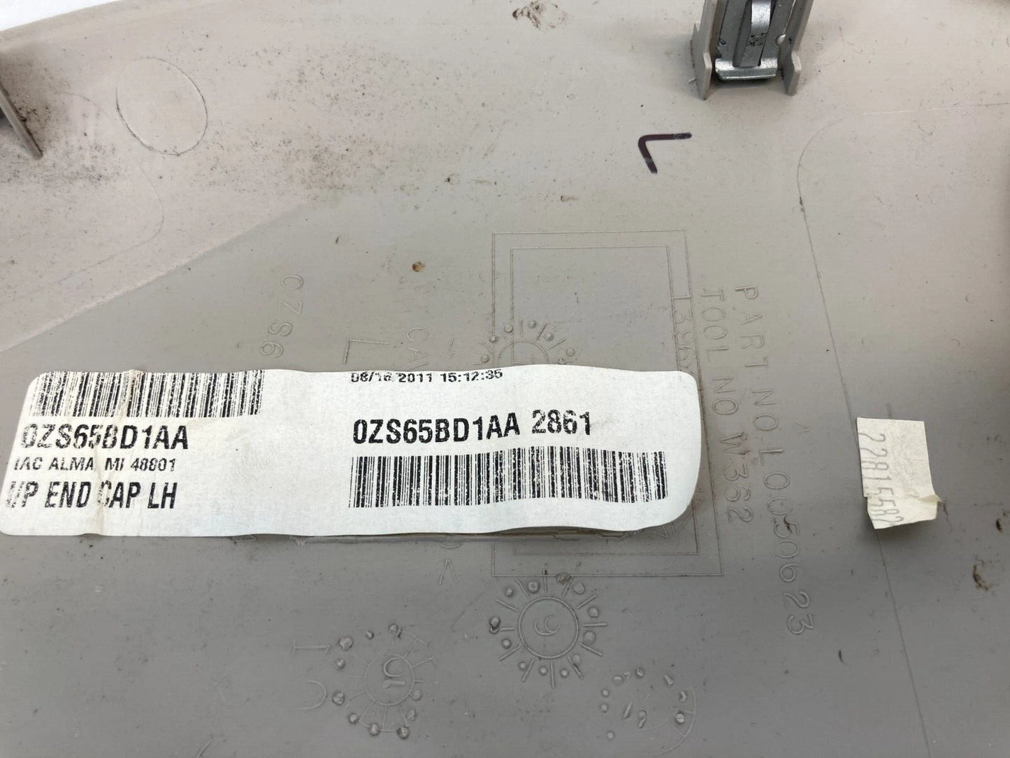 2011-2020 DODGE GRAND CARAVAN FRONT LEFT SIDE DASH END CAP COVER TRIM 0ZS65BD1AA